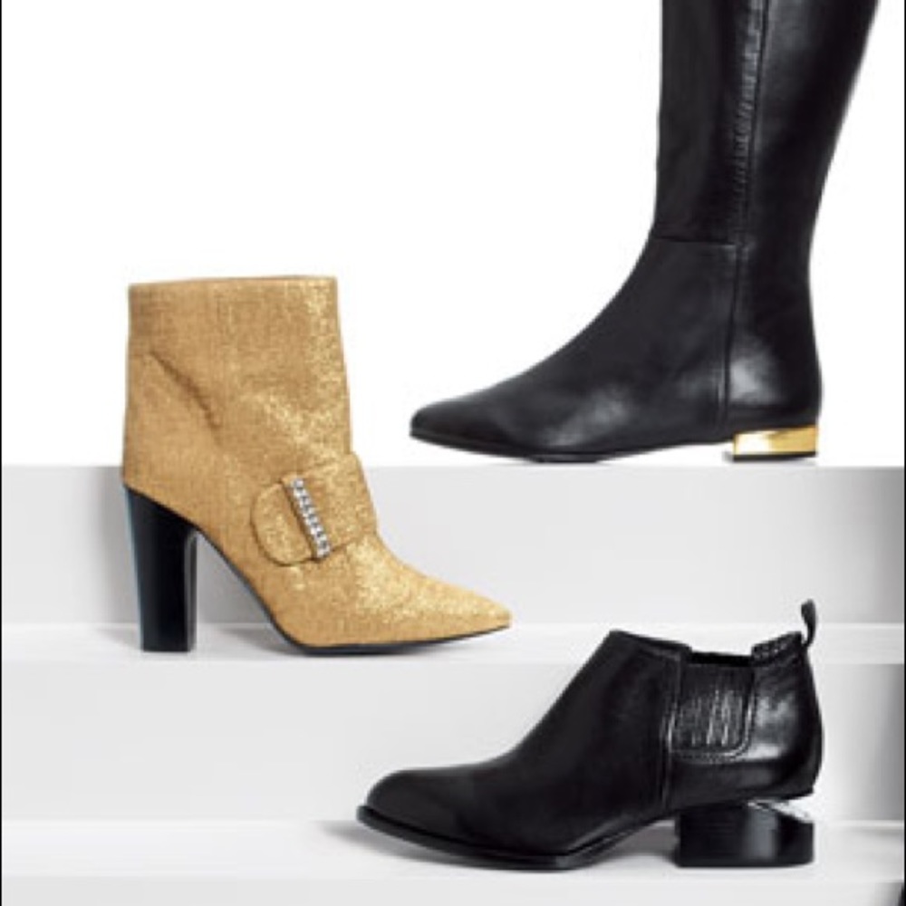 See By Chloe Gold Booties